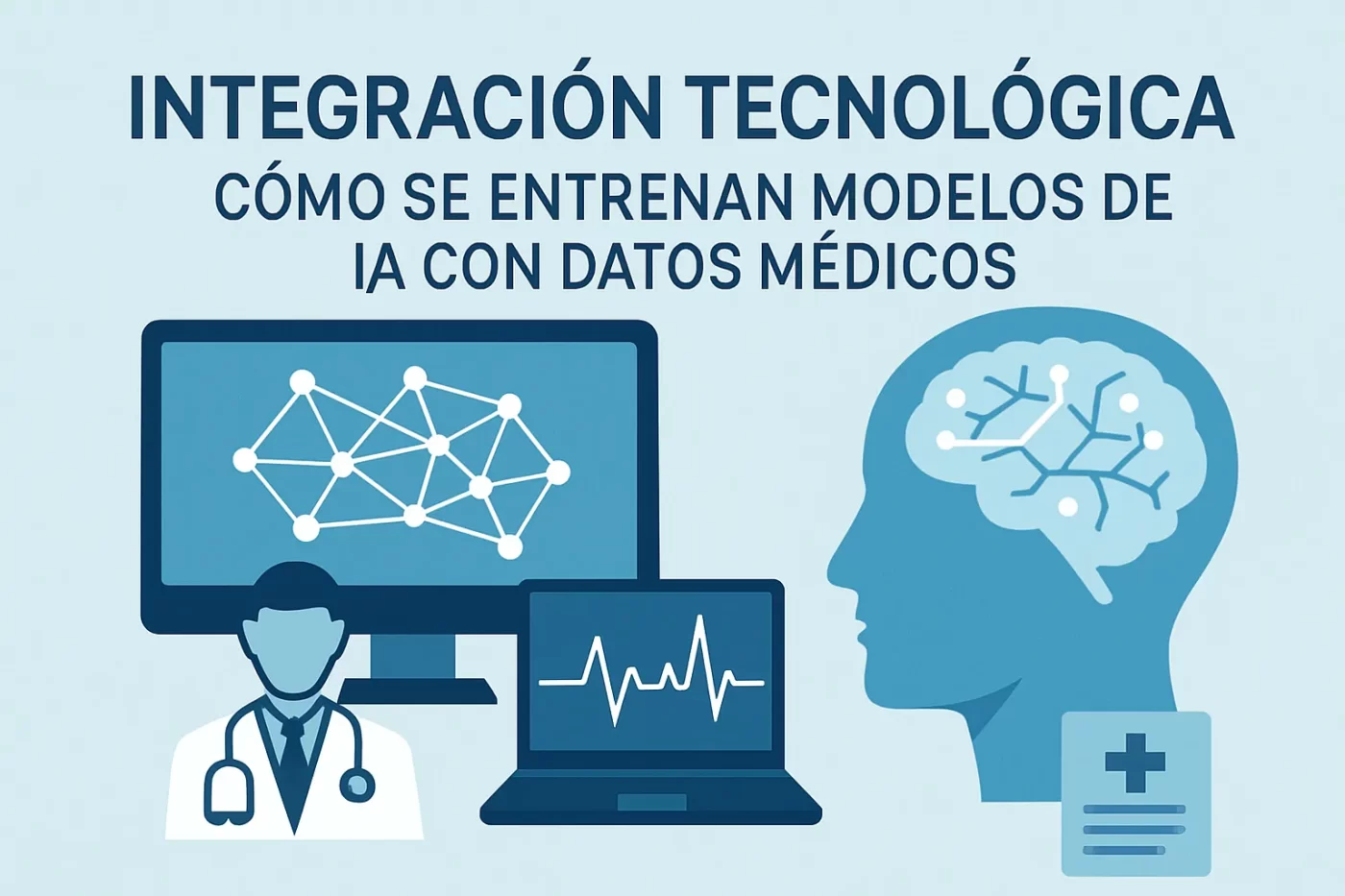 integracion-tecnologica-de-Como-se-entrenan-modelos-de-IA-con-datos-medicos | SoloSalud.net integración tecnológica de Cómo se entrenan modelos de IA con datos médicos