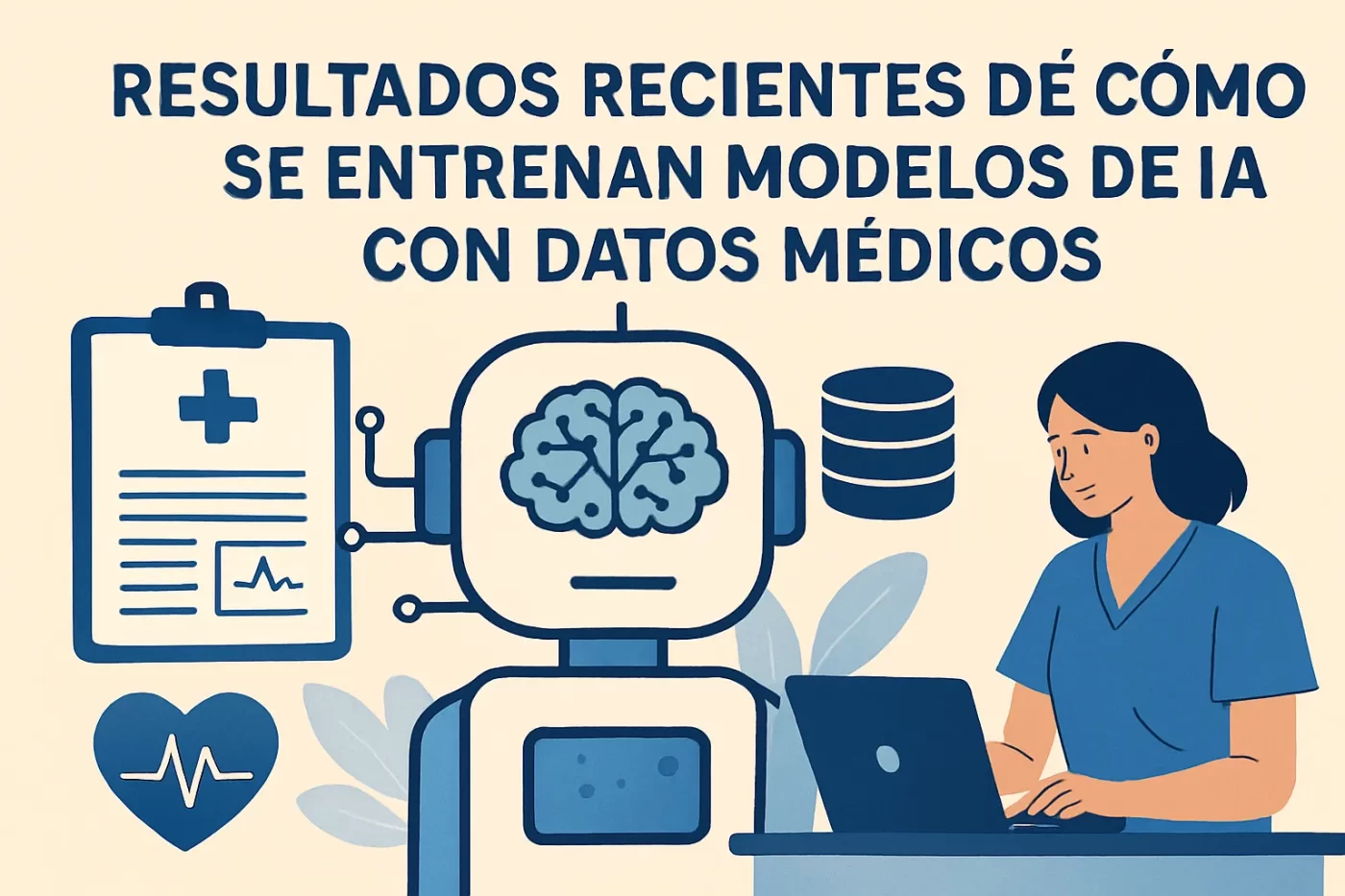resultados-recientes-de-Como-se-entrenan-modelos-de-IA-con-datos-medicos | SoloSalud.net resultados recientes de Cómo se entrenan modelos de IA con datos médicos
