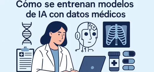 revisión científica de Cómo se entrenan modelos de IA con datos médicos