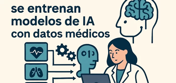 utilidad de Cómo se entrenan modelos de IA con datos médicos