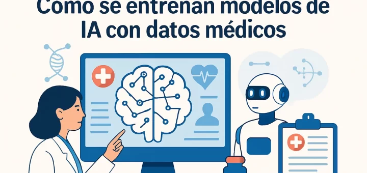 cómo contribuye a reducir errores médicos Cómo se entrenan modelos de IA con datos médicos