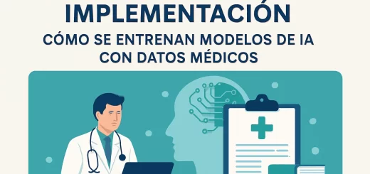 ejemplos reales de implementación de Cómo se entrenan modelos de IA con datos médicos