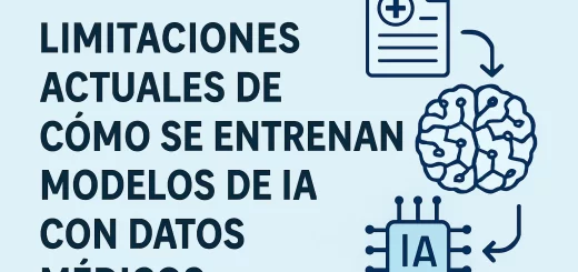 limitaciones actuales de Cómo se entrenan modelos de IA con datos médicos