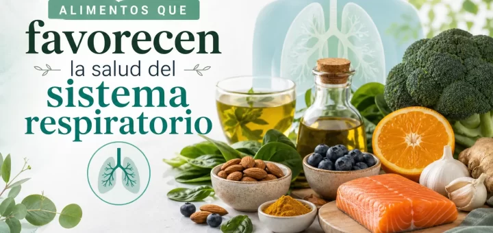 Alimentos que favorecen la salud del sistema respiratorio