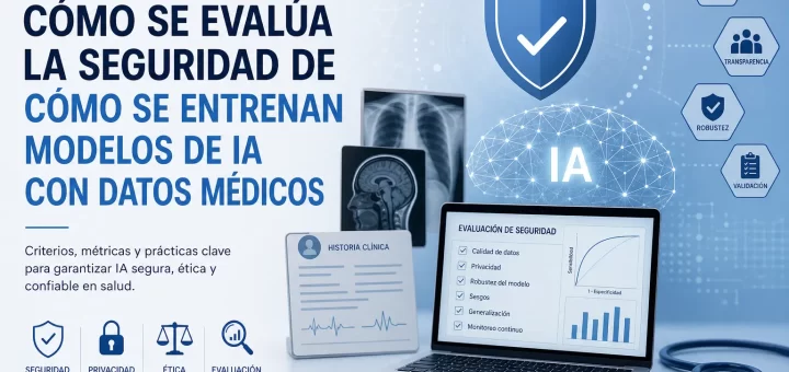 cómo se evalúa la seguridad de Cómo se entrenan modelos de IA con datos médicos