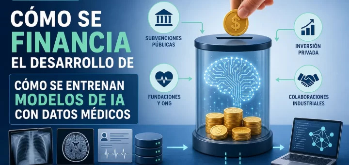 cómo se financia el desarrollo de Cómo se entrenan modelos de IA con datos médicos