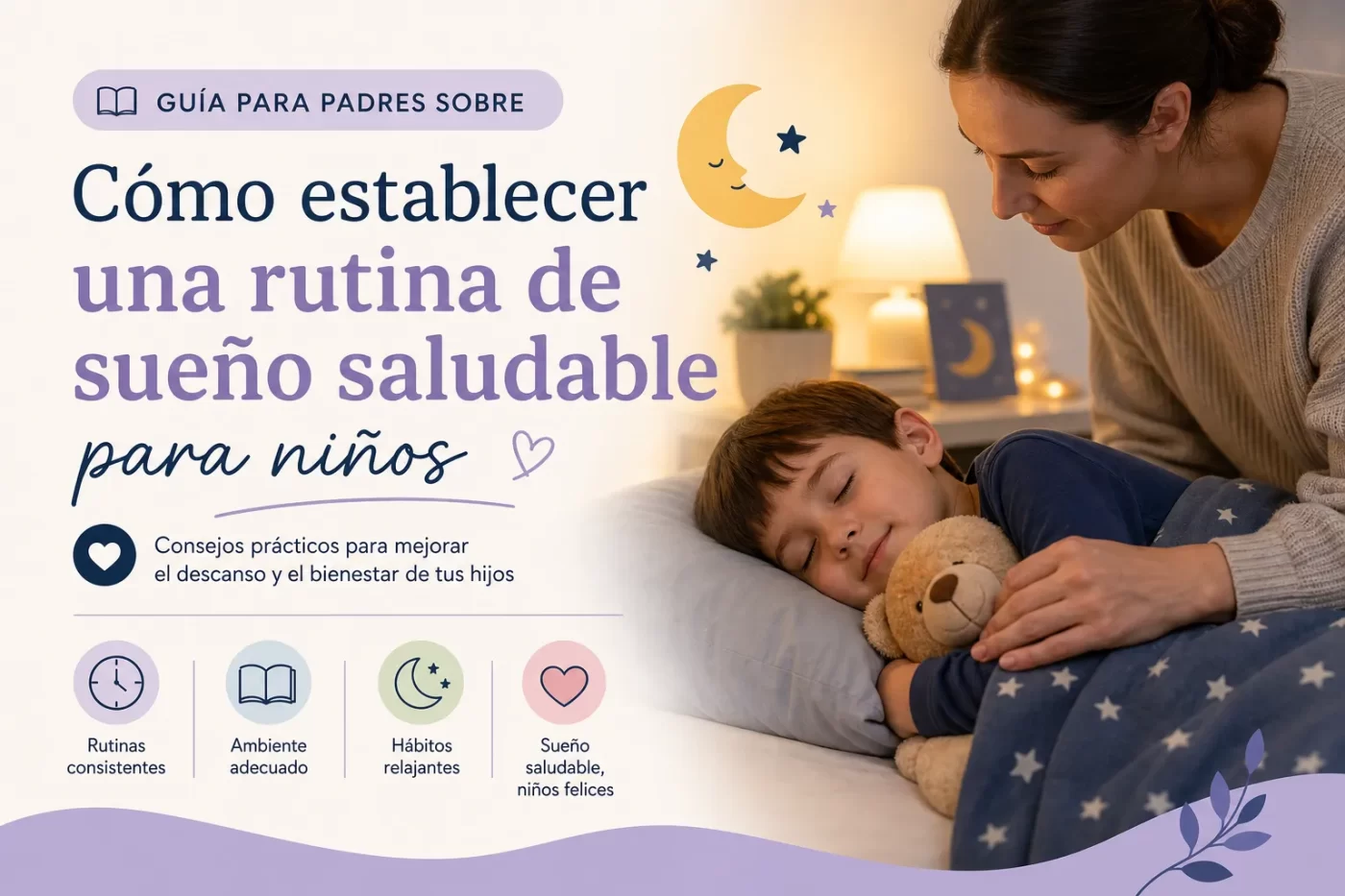 guia-para-padres-sobre-Como-establecer-una-rutina-de-sueno-saludable-para-ninos | SoloSalud.net guía para padres sobre Cómo establecer una rutina de sueño saludable para niños