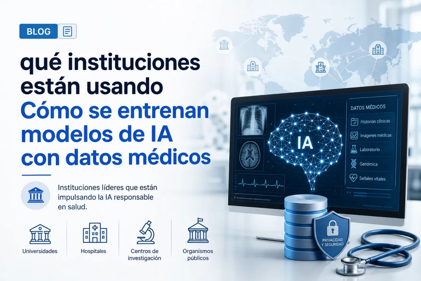 que-instituciones-estan-usando-Como-se-entrenan-modelos-de-IA-con-datos-medicos | SoloSalud.net qué instituciones están usando Cómo se entrenan modelos de IA con datos médicos