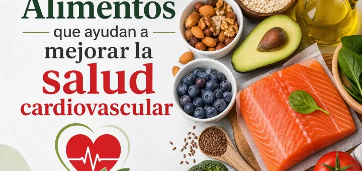 Alimentos que ayudan a mejorar la salud cardiovascular