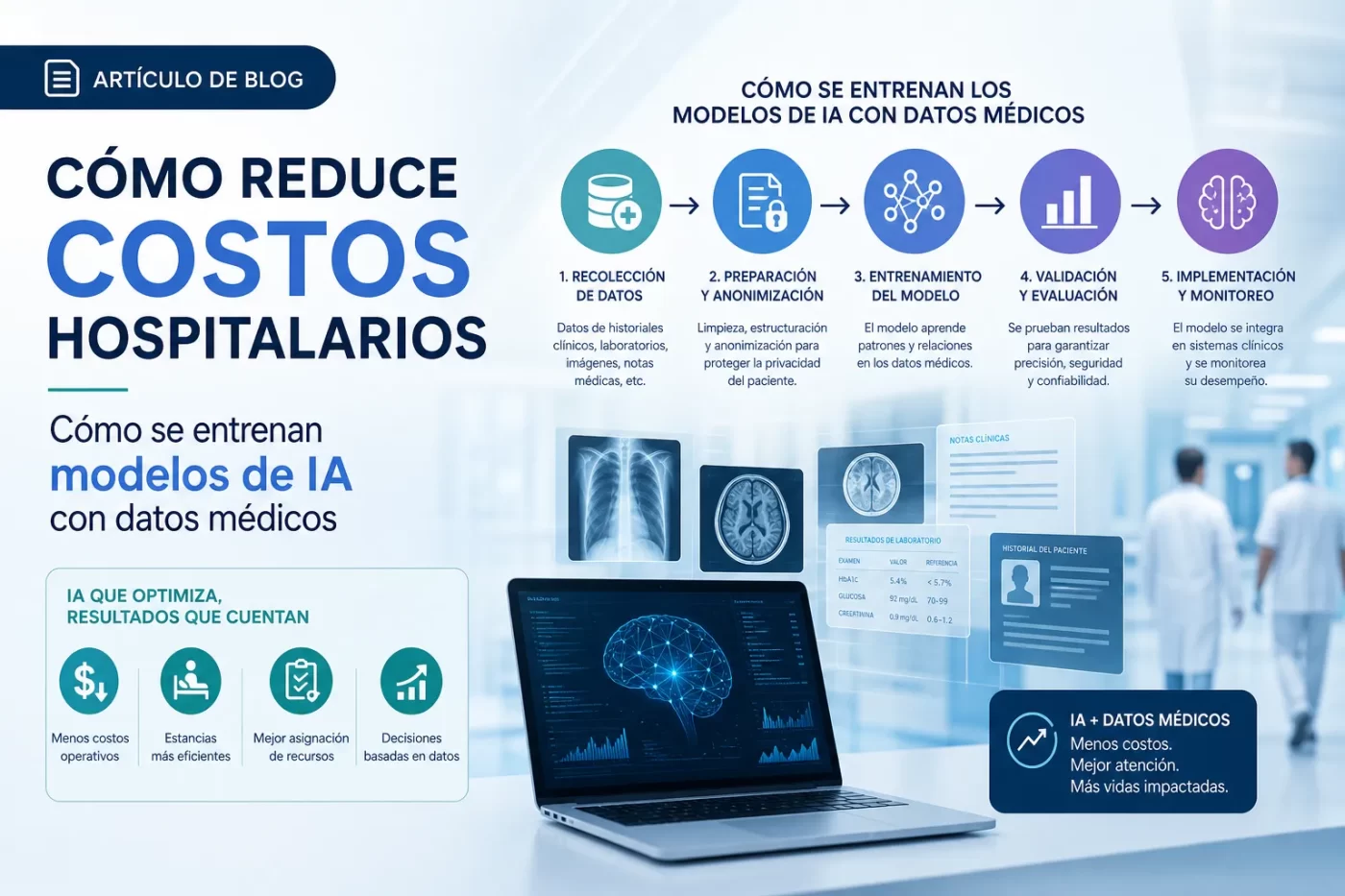como-reduce-costos-hospitalarios-Como-se-entrenan-modelos-de-IA-con-datos-medicos | SoloSalud.net cómo reduce costos hospitalarios Cómo se entrenan modelos de IA con datos médicos