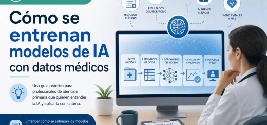 cómo usar en atención primaria Cómo se entrenan modelos de IA con datos médicos