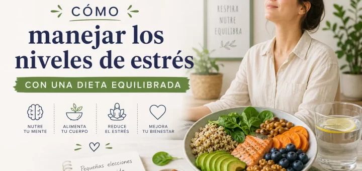 Cómo manejar los niveles de estrés con una dieta equilibrada