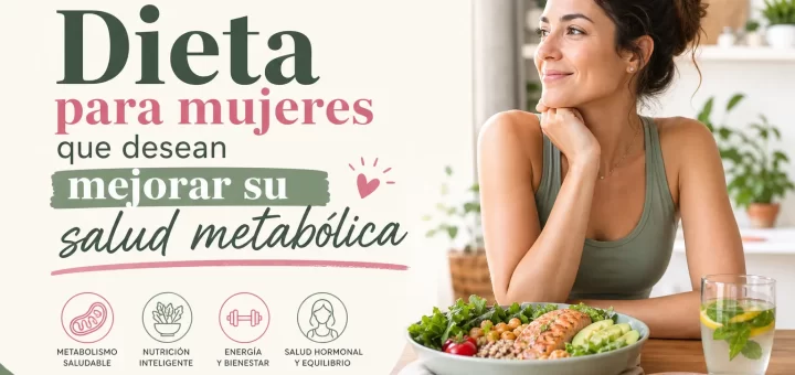 Dieta para mujeres que desean mejorar su salud metabólica