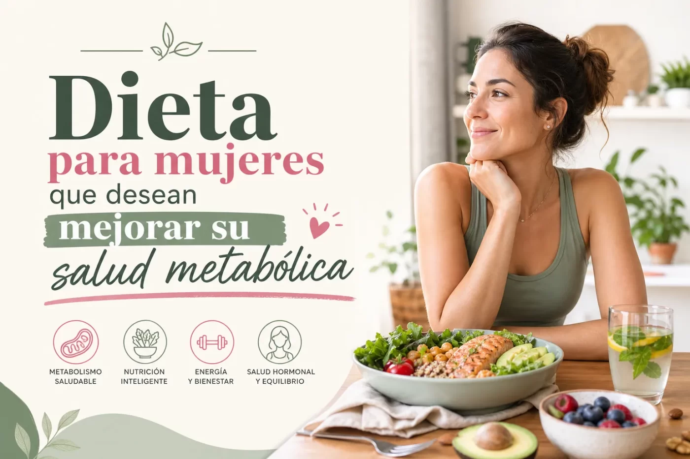 Dieta-para-mujeres-que-desean-mejorar-su-salud-metabolica | SoloSalud.net Dieta para mujeres que desean mejorar su salud metabólica