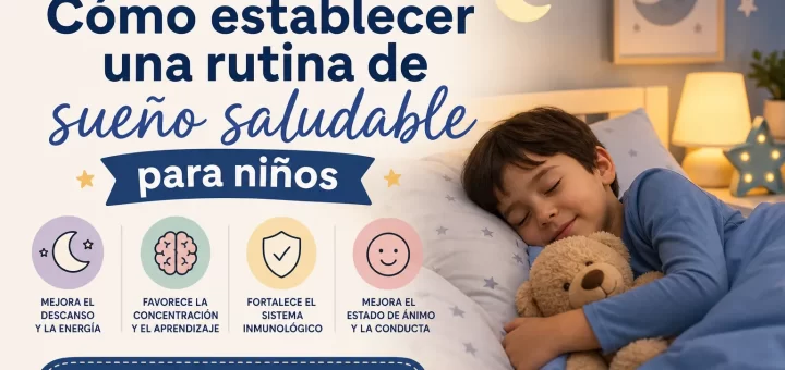 cómo afecta a la salud infantil Cómo establecer una rutina de sueño saludable para niños