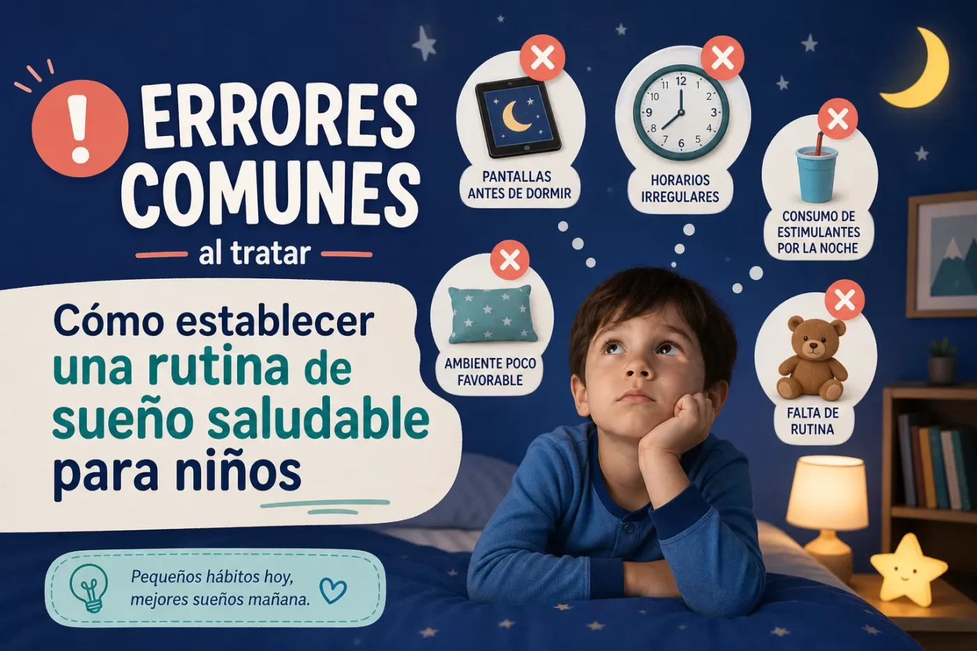 errores-comunes-al-tratar-Como-establecer-una-rutina-de-sueno-saludable-para-ninos | SoloSalud.net errores comunes al tratar Cómo establecer una rutina de sueño saludable para niños